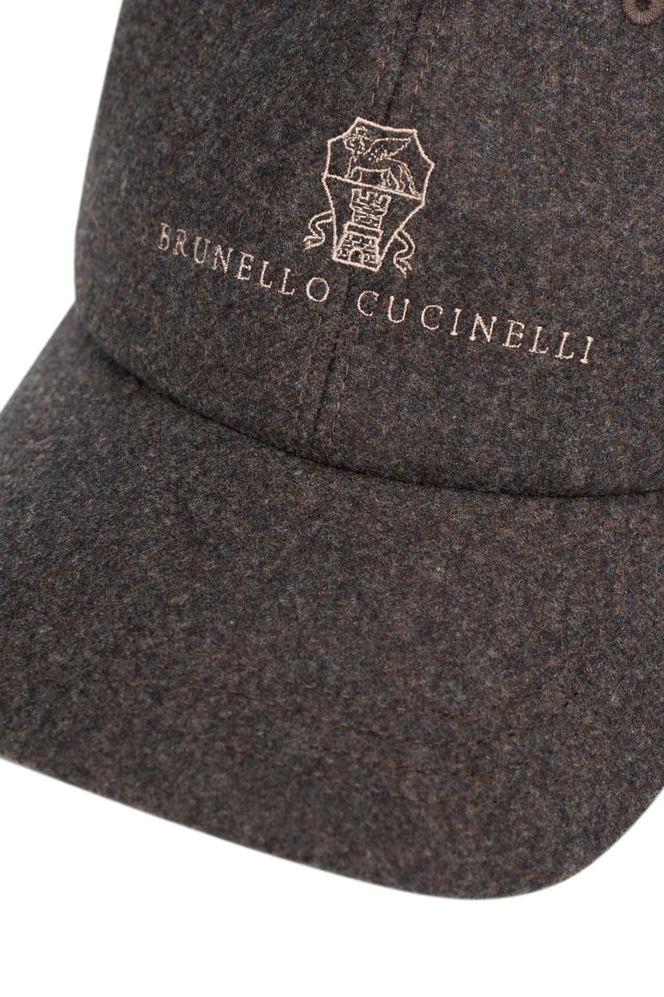 Мужской Brunello Cucinelli Кепка из шерсти с логотипом (цвет ), артикул M038P9850 | Фото 3
