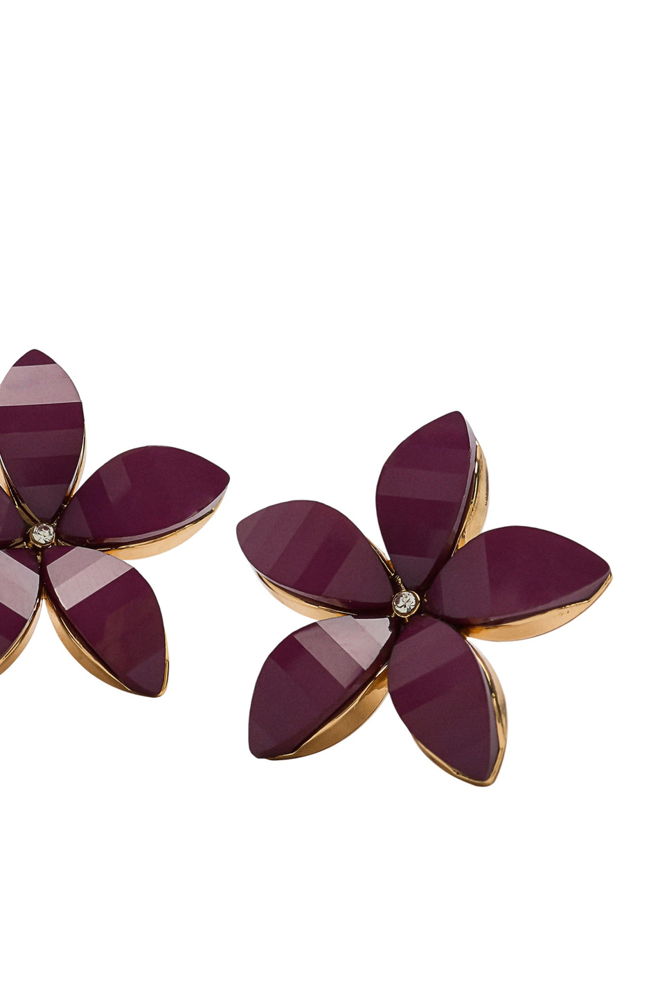 Женский Parfois Серьги в форме цветов со стразами (цвет ), артикул 173549 | Фото 2