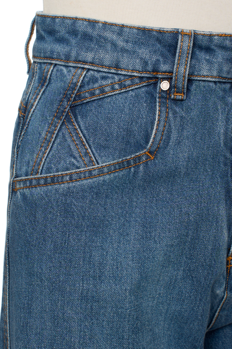 Женский Kiton Джинсы из хлопка (цвет ), артикул DJ53102K0509H06003 | Фото 7