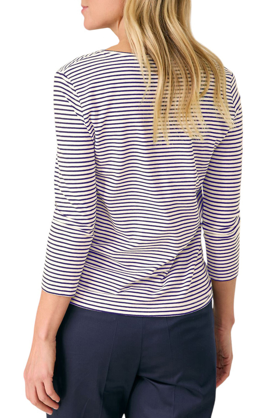 Женский Gerry Weber Лонгслив в полоску (цвет ), артикул 977081-35003 | Фото 4