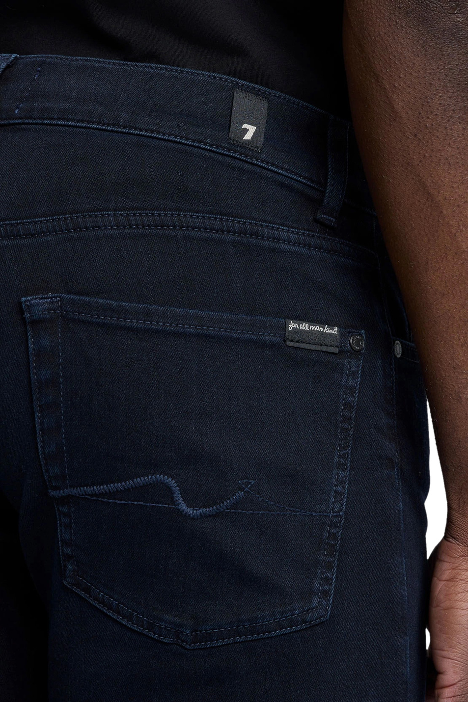 Мужской 7 for all Mankind Джинсы из смесового хлопка (цвет ), артикул 7T519B78 | Фото 5