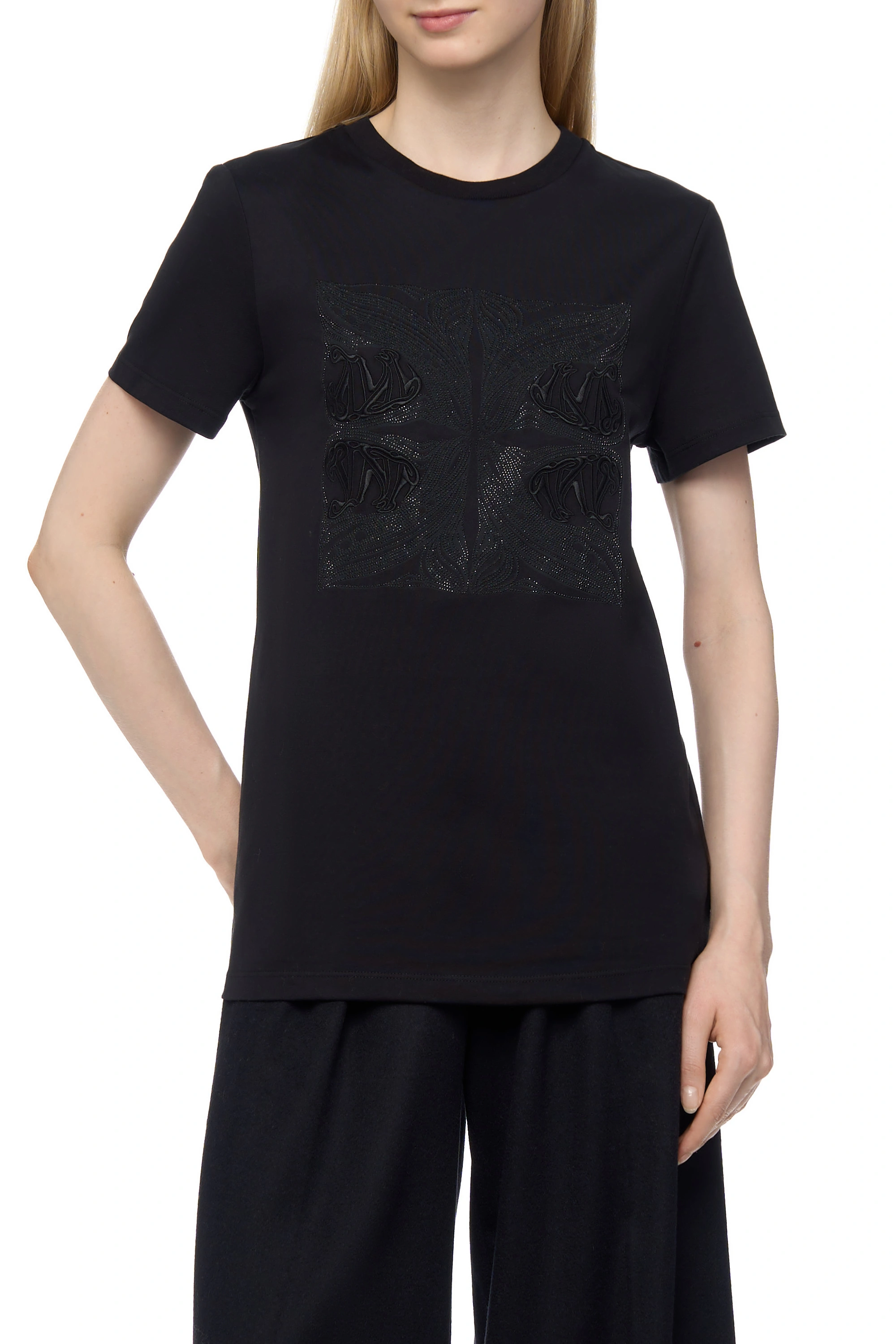 Max Mara ❤ женская футболка farad черный цвет, размер M, S