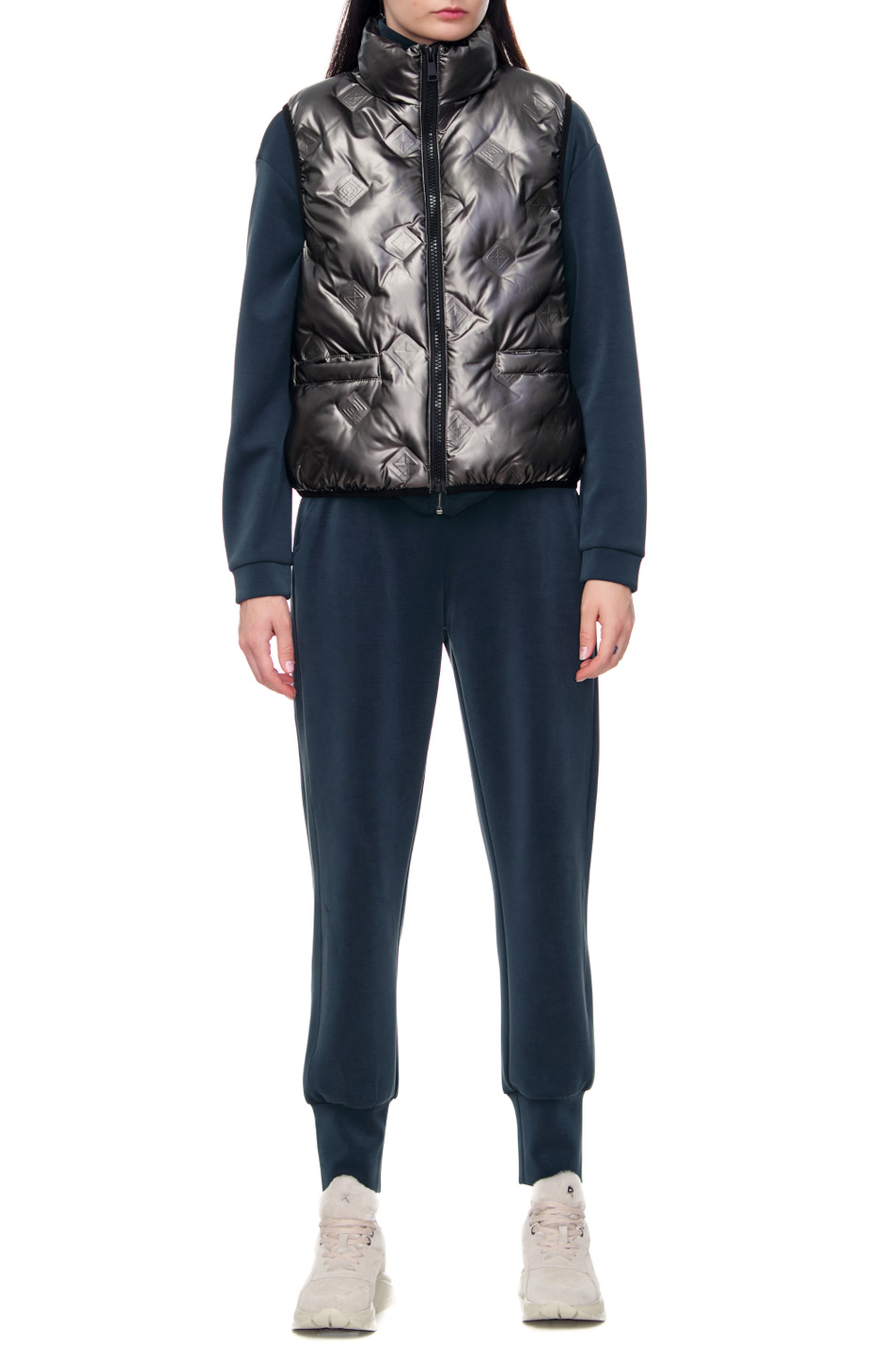 Женский Gerry Weber Жилет с воротником-стойкой (цвет ), артикул 840031-31173 | Фото 3
