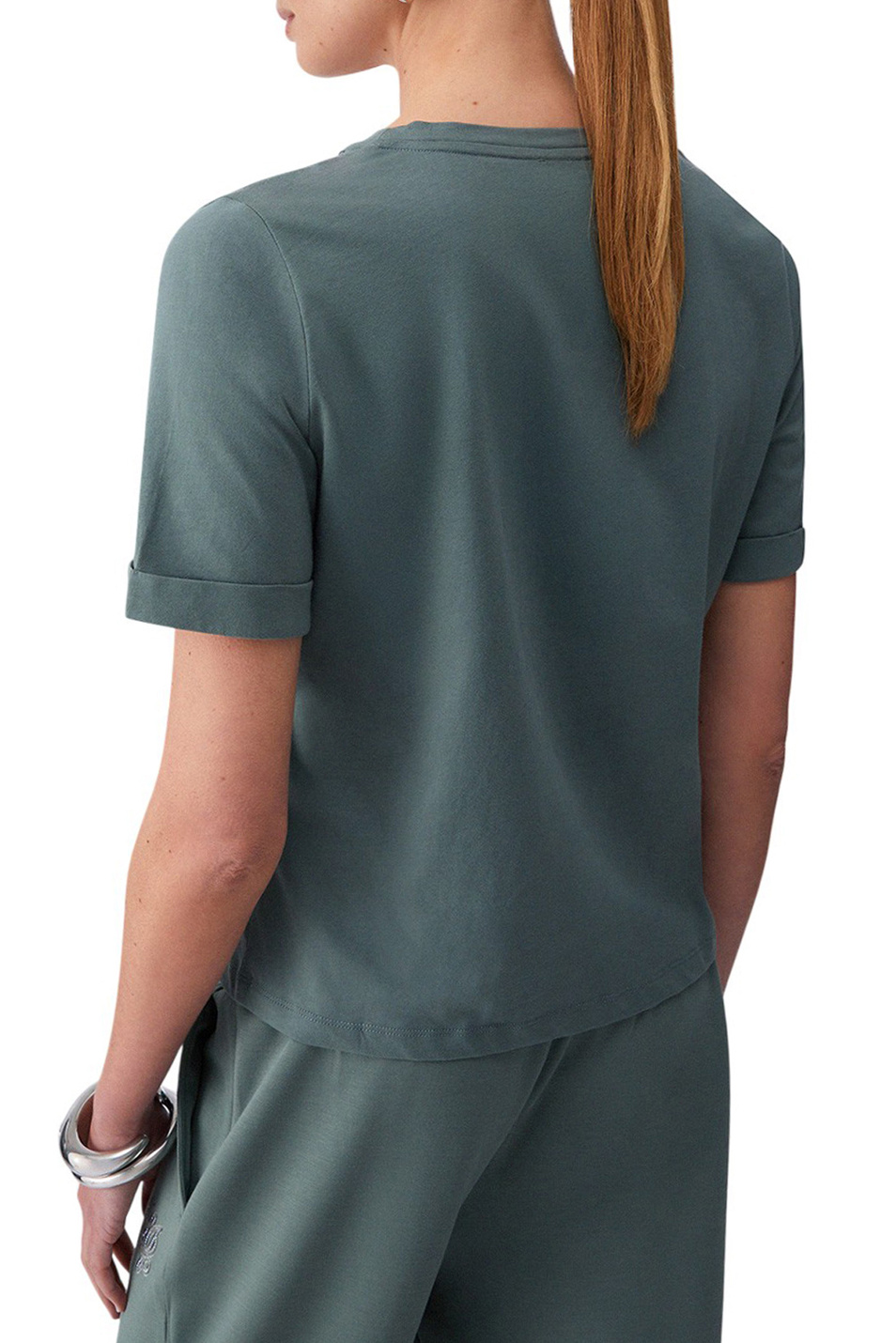 Женский Liu Jo Футболка со стразами (цвет ), артикул TA6284JS923 | Фото 4