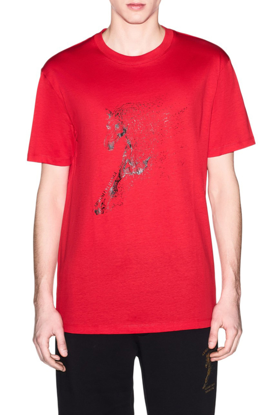 Мужской Armani Exchange Футболка из хлопка (цвет ), артикул XM001991-AF10364 | Фото 3