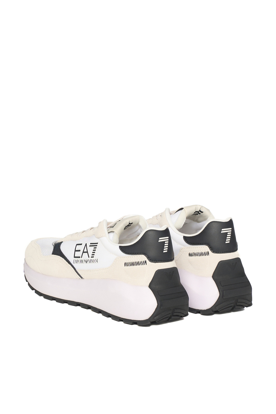 Unisex EA7 Кроссовки из комбинированного материала (цвет ), артикул 7X000341-AF18616 | Фото 3