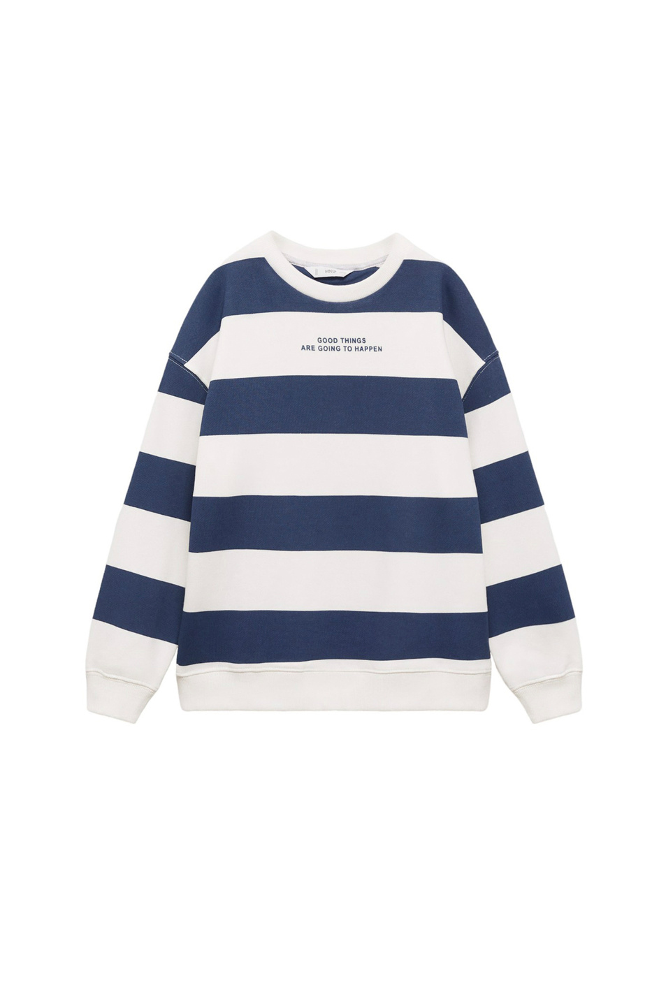 Мальчикам Mango Kids Свитшот STRIPES7 из чистого хлопка (цвет ), артикул 77042922 | Фото 1