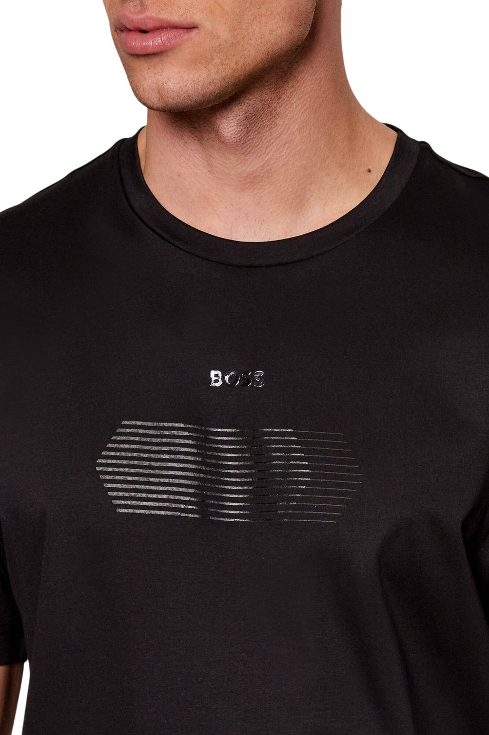 Мужской BOSS Футболка TS_Unity с принтом (цвет ), артикул 50554557 | Фото 6