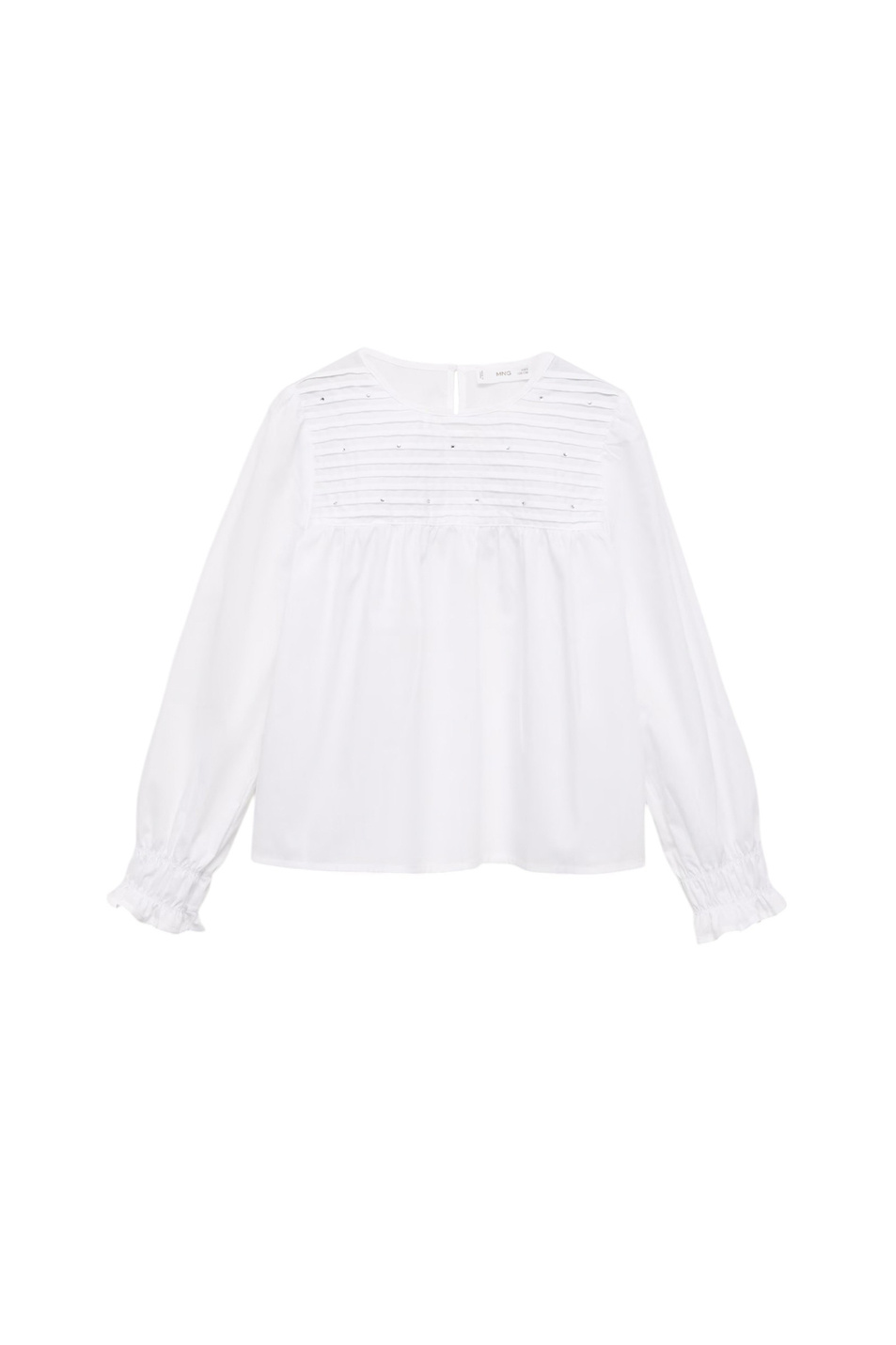 Девочкам Mango Kids Блузка LEELA из натурального хлопка (цвет ), артикул 87020257 | Фото 1