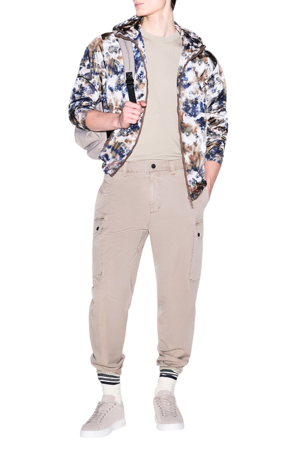 Мужской Armani Exchange Джемпер из хлопка (цвет ), артикул XM002439-AF22249 | Фото 2