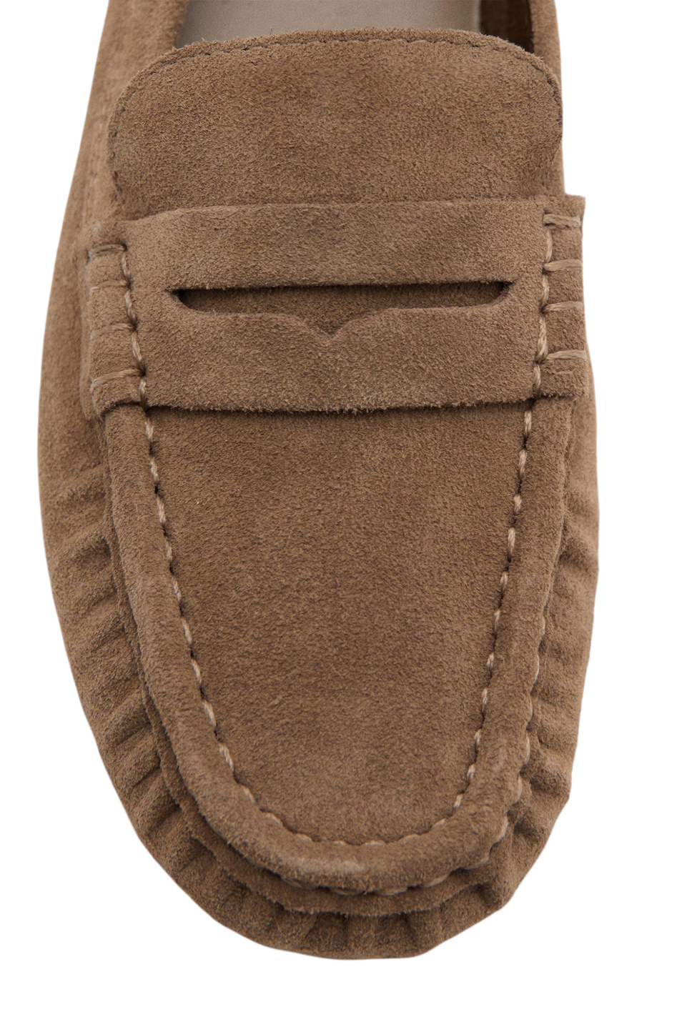Женский Mango Лоферы ISO1 из натуральной замши (цвет ), артикул 27074437 | Фото 4