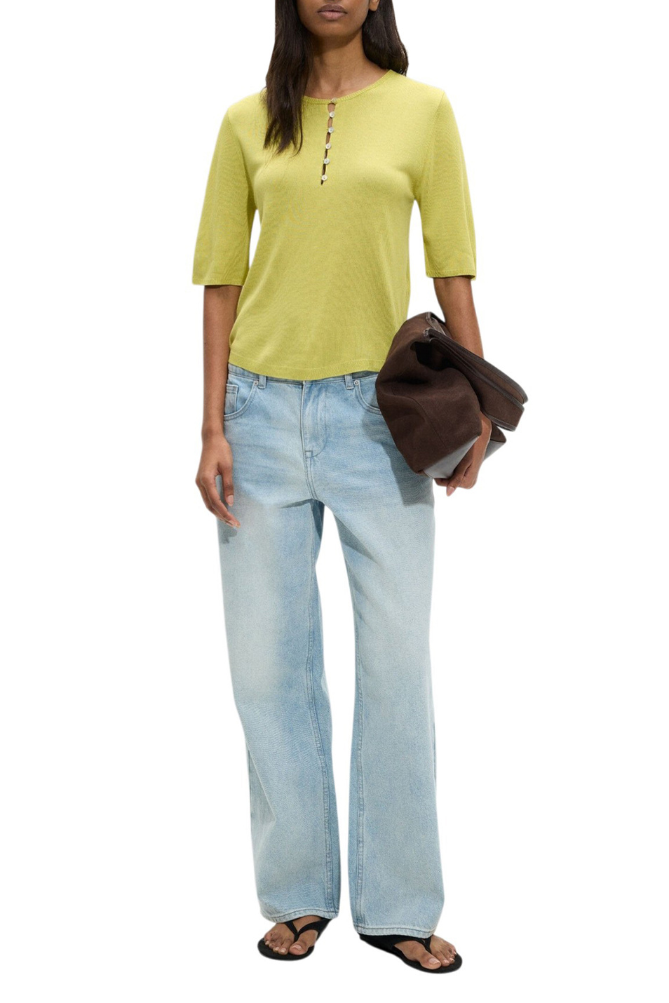 Женский Parfois Джемпер с короткими рукавами (цвет ), артикул 244091 | Фото 2