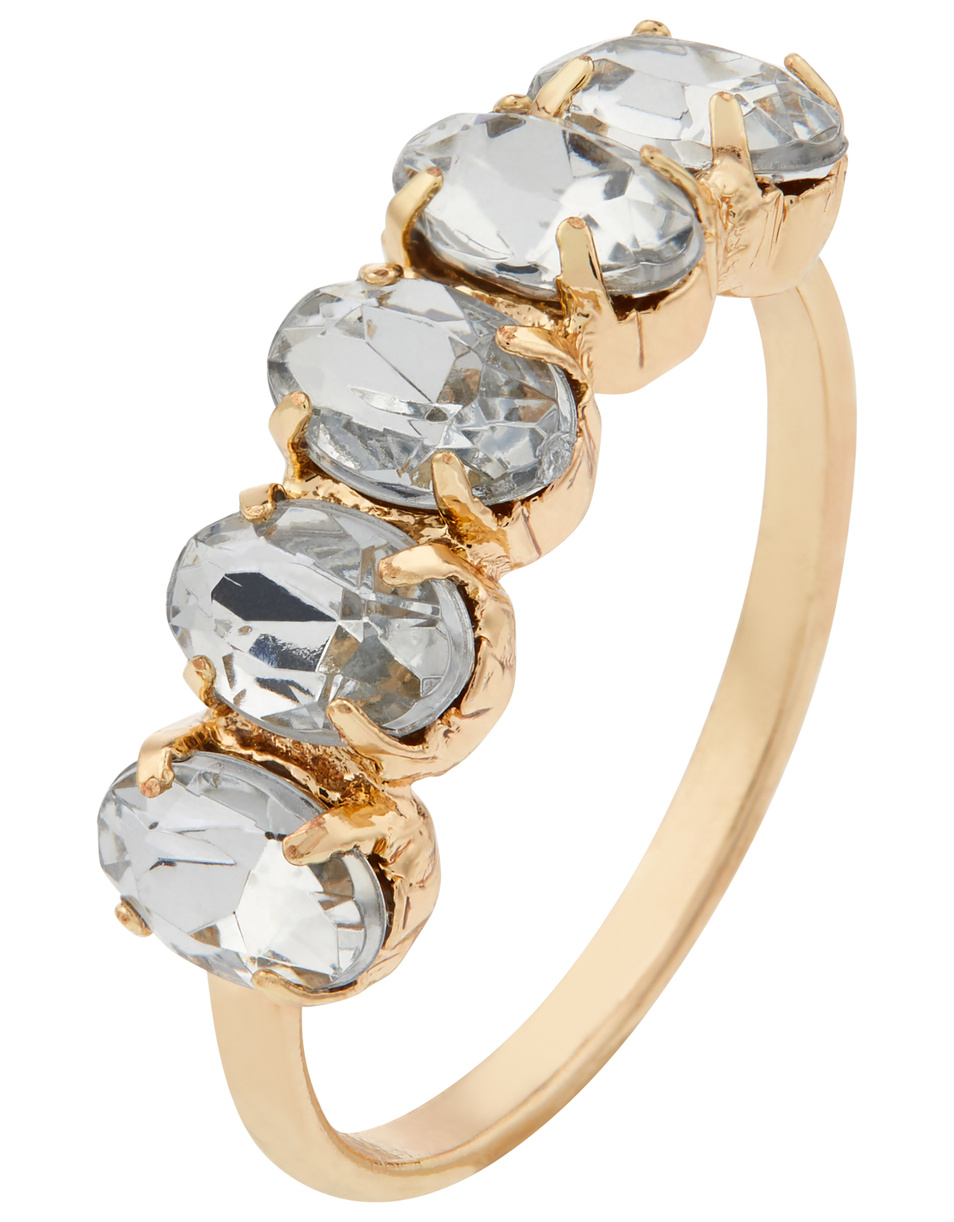 Женский Accessorize Кольцо OVAL MULTI STONE (цвет ), артикул 894160 | Фото 1
