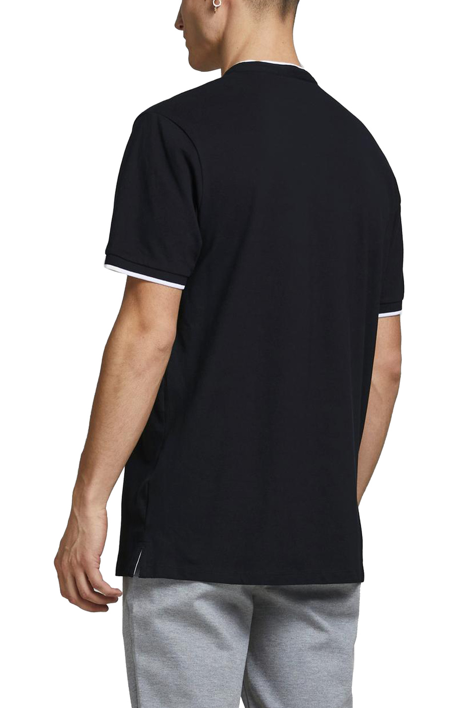 Мужской Jack & Jones Футболка поло из эластичного хлопка (цвет ), артикул 12188451 | Фото 4
