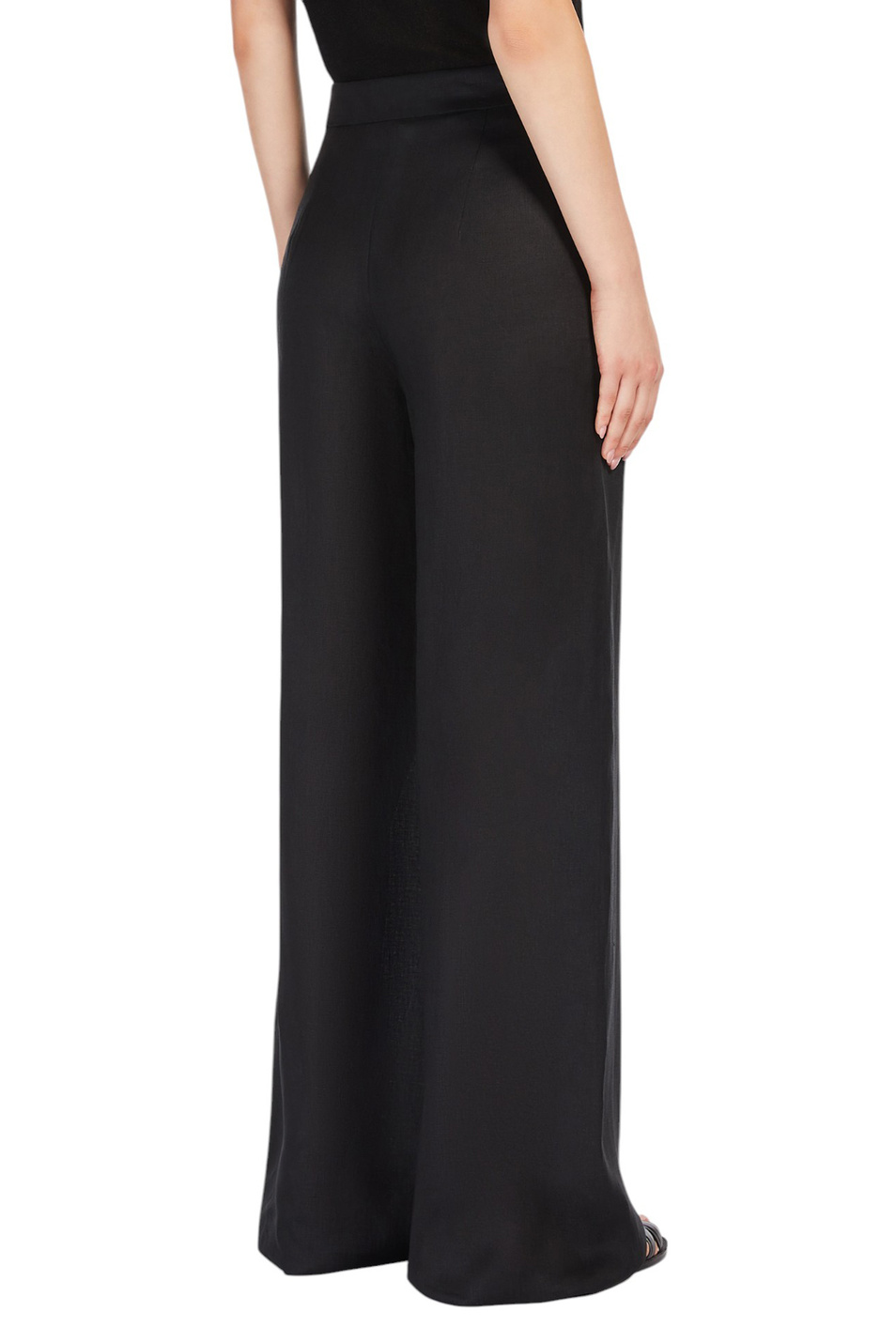 Женский Max Mara Брюки GARIBO из льна (цвет ), артикул 2516131012 | Фото 4