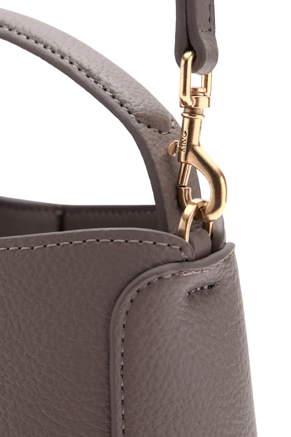 Женский Mango Сумка CAUDE с металлическими деталями (цвет ), артикул 27071197 | Фото 4