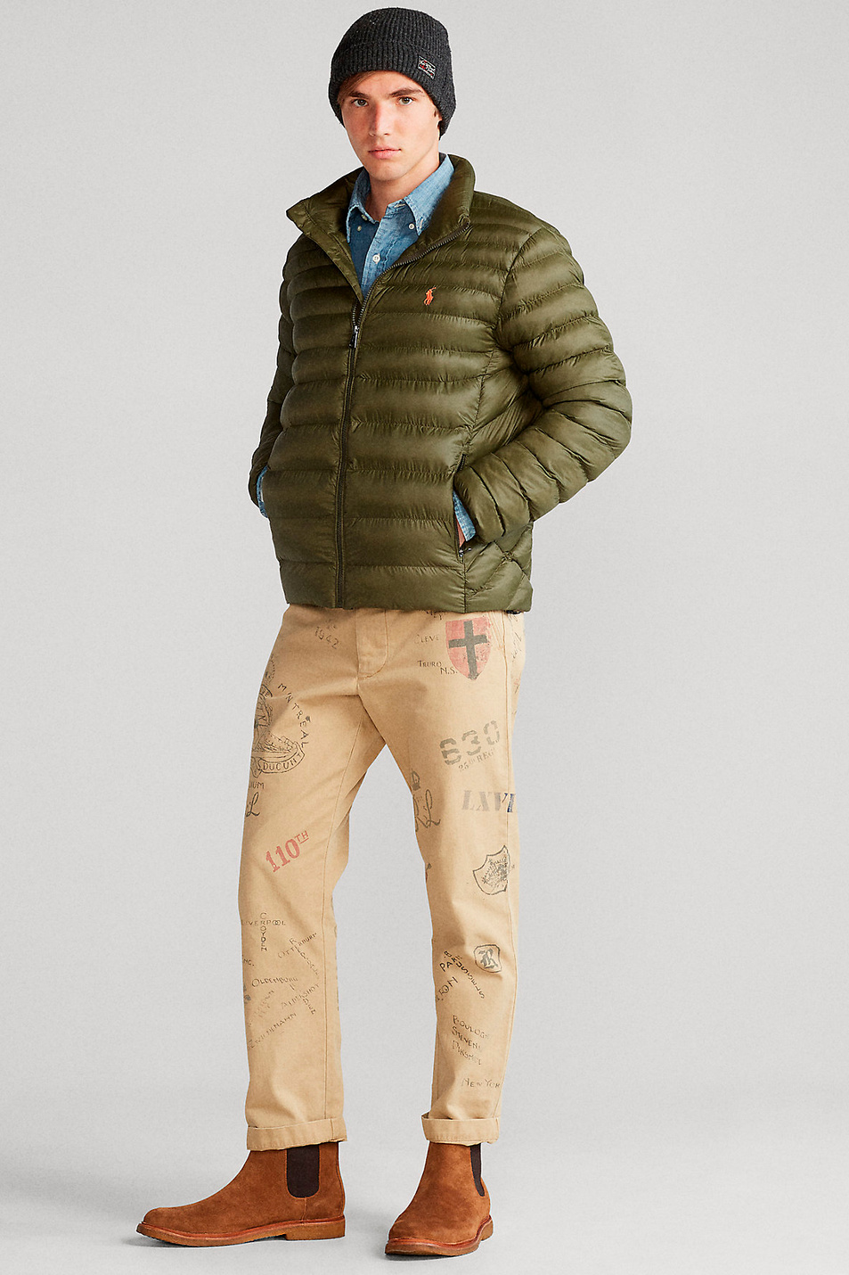 Polo Ralph Lauren Упаковываемая стеганая куртка из нейлона (цвет ), артикул 710810897010 | Фото 4