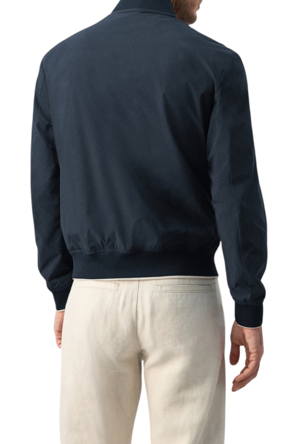 Мужской Mango Man Бомбер EROS однотонный (цвет ), артикул 27015935 | Фото 4