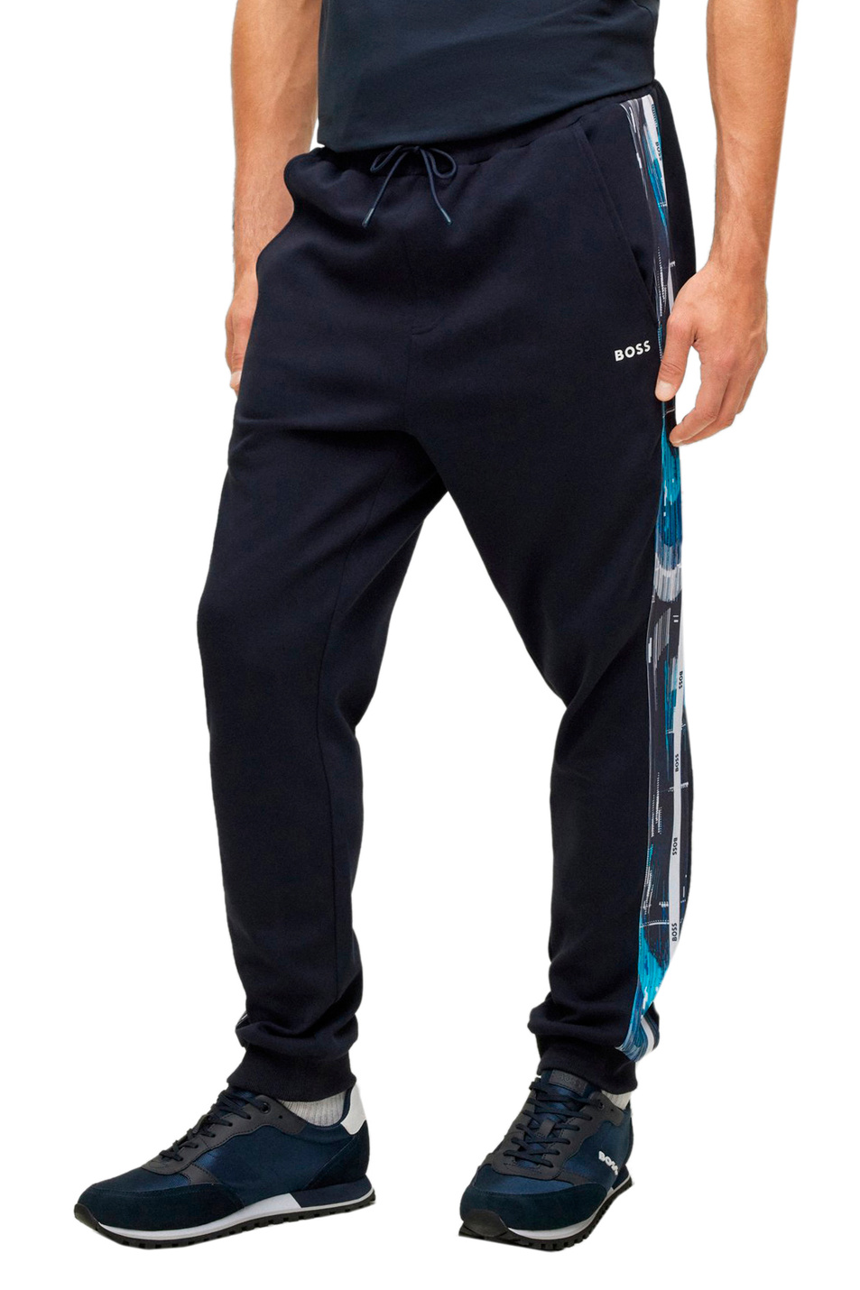 Мужской BOSS Спортивные брюки с логотипом (цвет ), артикул 50483952 | Фото 3