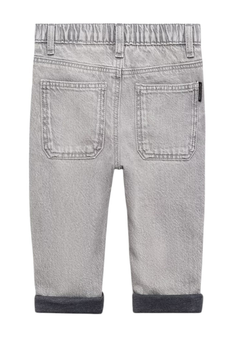 Мальчикам Mango Kids Джинсы SANTIB из хлопка (цвет ), артикул 77997926 | Фото 2