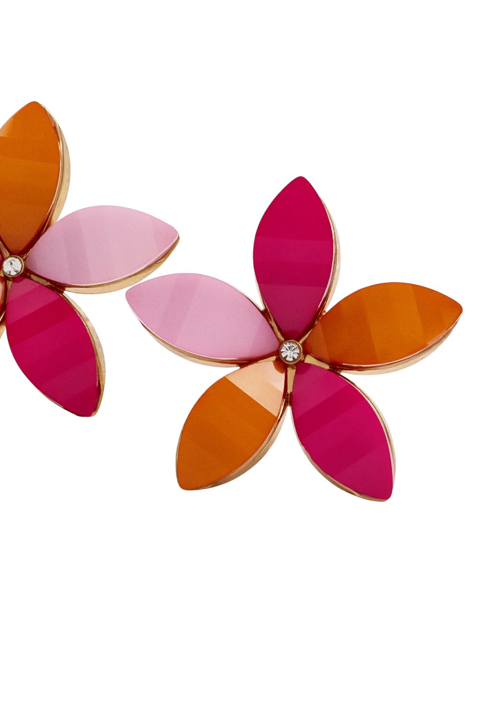 Женский Parfois Серьги в форме цветов со стразами (цвет ), артикул 173549 | Фото 2