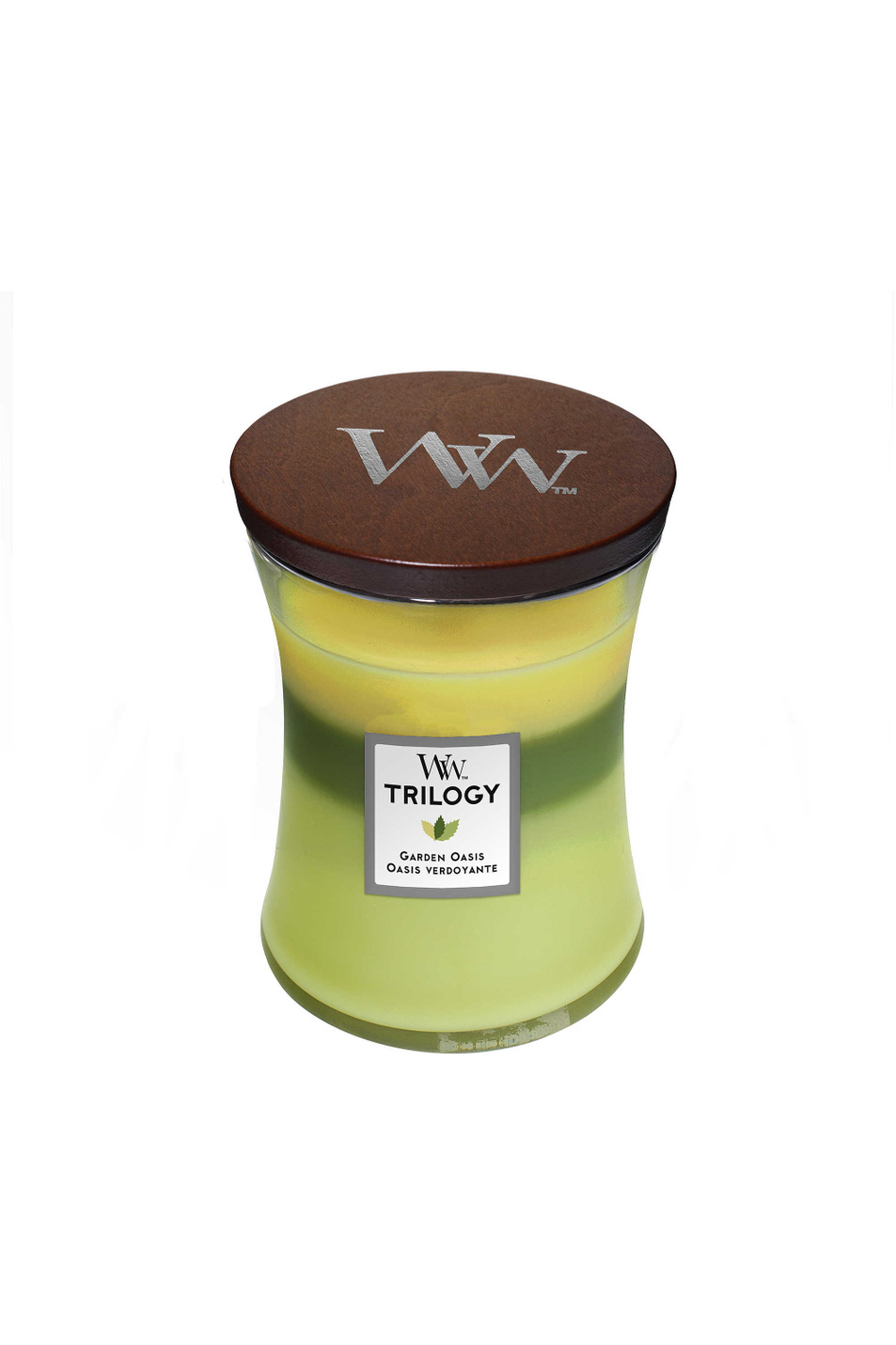 Не имеет пола Woodwick Свеча "Садовый оазис" средняя (цвет ), артикул 92962E | Фото 1