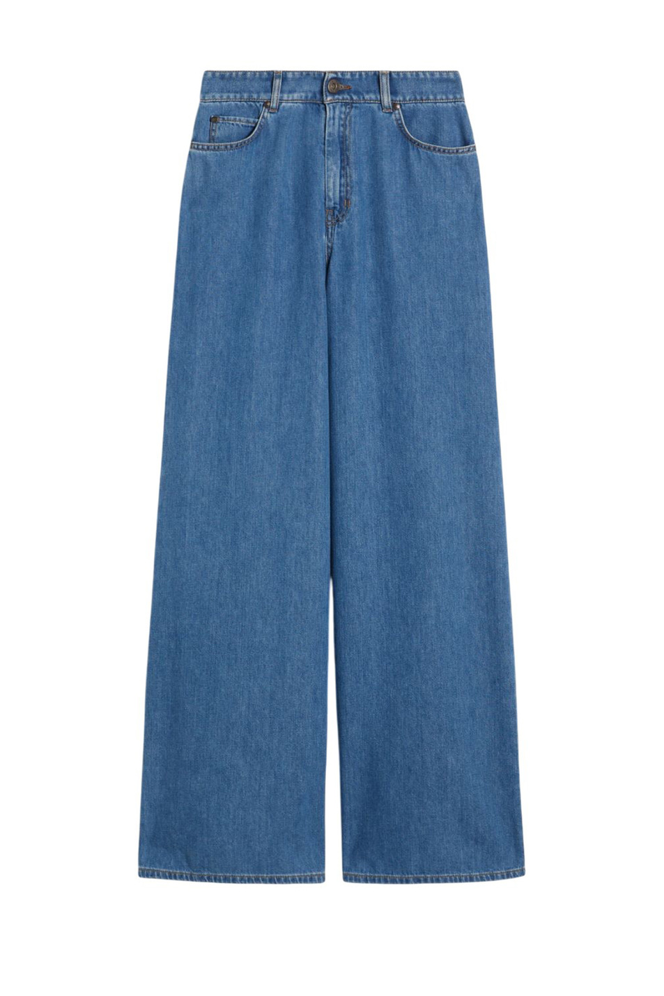 Женский Weekend Max Mara Джинсы VEGA из хлопка (цвет ), артикул 2615181041 | Фото 1