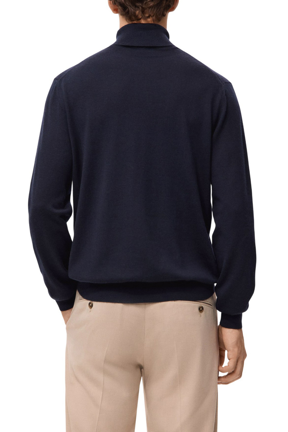 Мужской Mango Man Водолазка WILLYT из натуральной шерсти (цвет ), артикул 27041286 | Фото 4