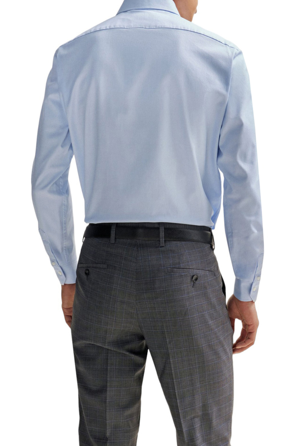 Мужской BOSS Рубашка из эластичного хлопка (цвет ), артикул 50508772 | Фото 4