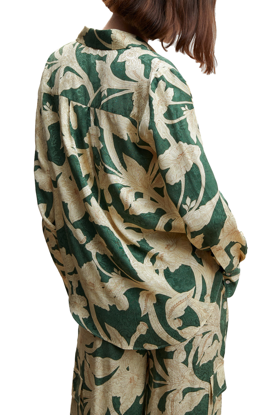 Женский Mango Рубашка CAMMO с цветочным принтом (цвет ), артикул 47024016 | Фото 4