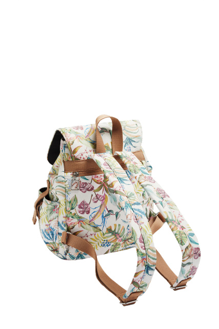Рюкзак с цветочным принтом|Основной цвет:Мультиколор|Артикул:197401 | Фото 2