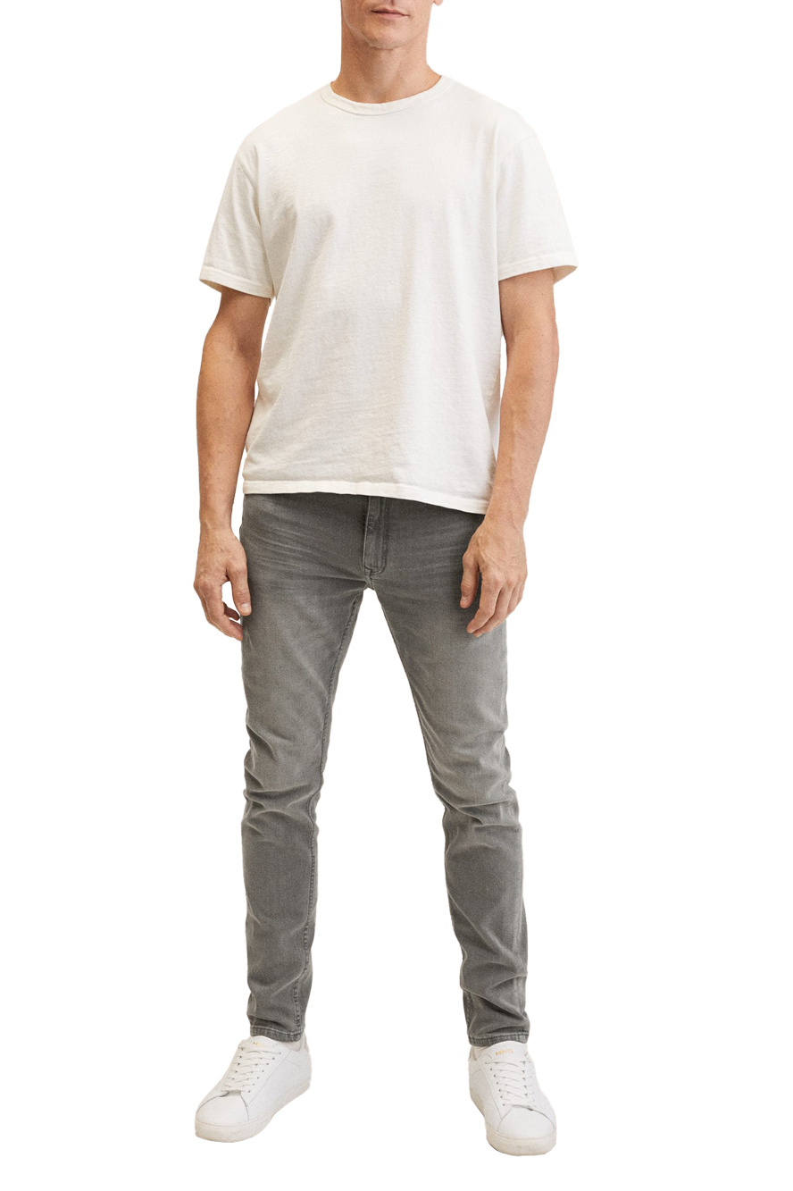 Мужской Mango Man Облегающие джинсы JUDE (цвет ), артикул 27010090 | Фото 2