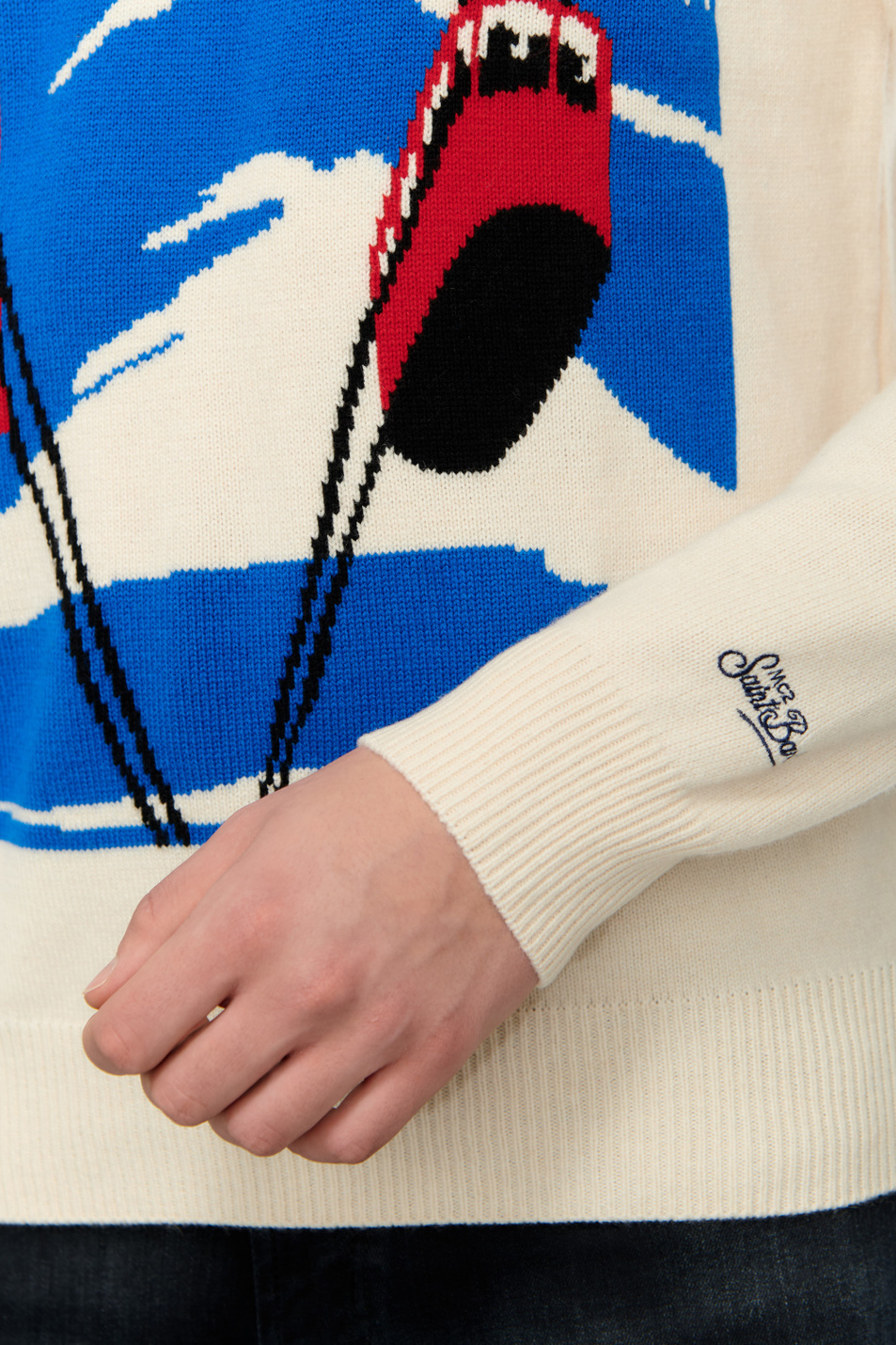 Мужской MC2 Saint Barth Джемпер HERON из смесовой шерсти (цвет ), артикул HER0011-00149I | Фото 7