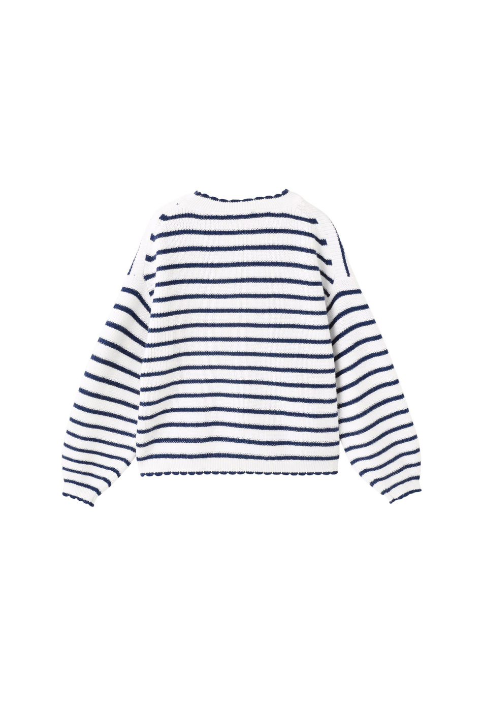 Девочкам Mango Kids Кардиган DAISY в полоску (цвет ), артикул 27085150 | Фото 2