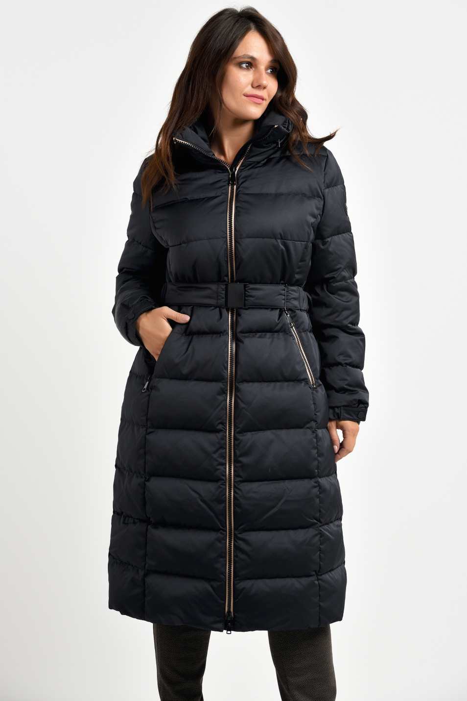 Женский Gerry Weber Пальто стеганое с потайным капюшоном (цвет ), артикул 450203-31115 | Фото 1