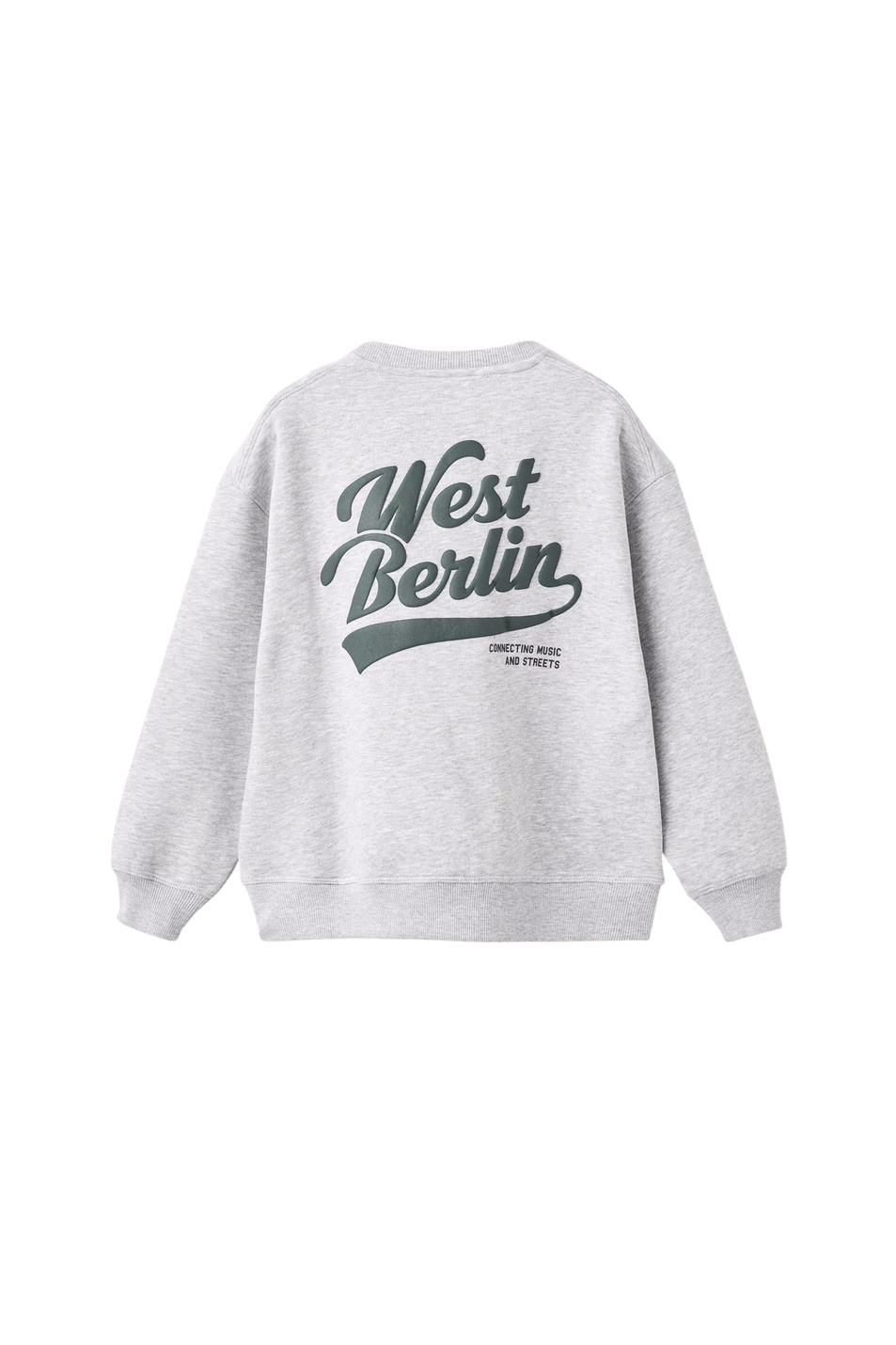 Мальчикам Mango Kids Свитшот BERLIN из смесового хлопка (цвет ), артикул 17016349 | Фото 2