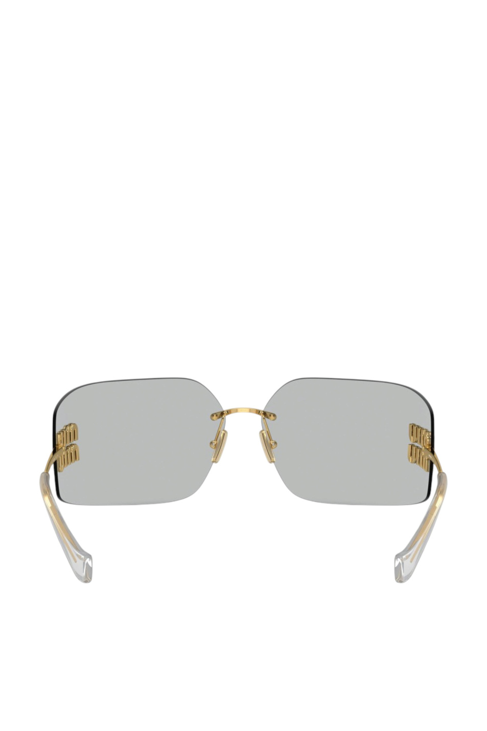 Солнцезащитные очки 0MU 54YS|Основной цвет:Серый Женский Miu Miu Eyewear Солнцезащитные очки 0MU 54YS (цвет ), артикул 0MU 54YS | Фото 4