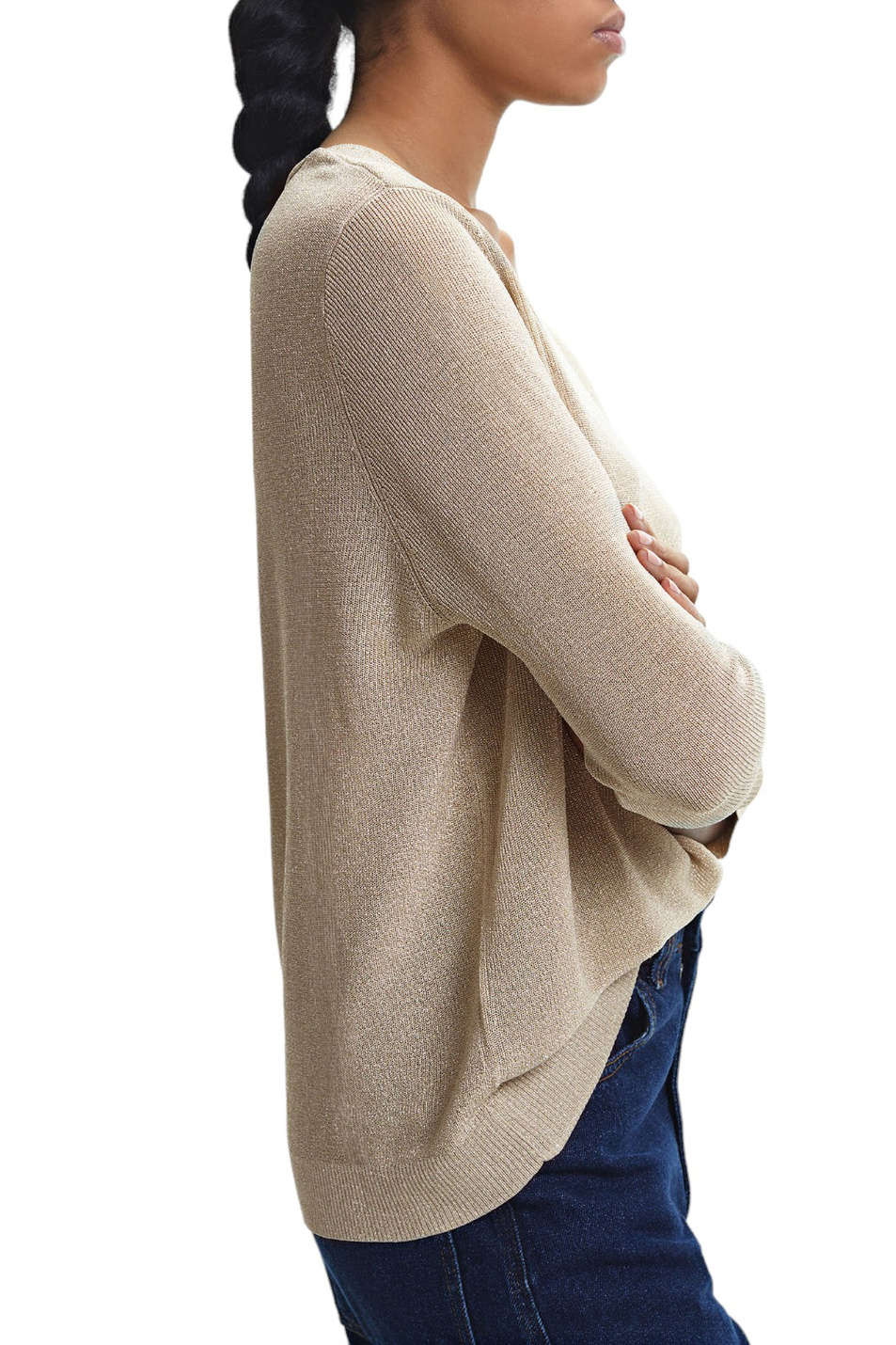 Женский Parfois Пуловер с люрексом (цвет ), артикул 215856 | Фото 4