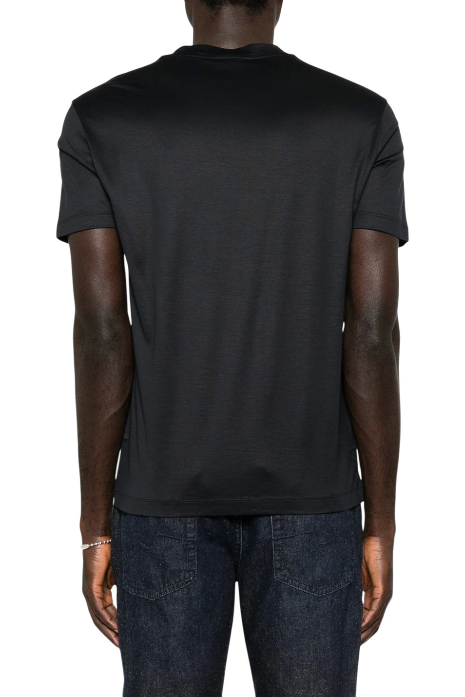 Мужской Emporio Armani Футболка однотонная (цвет ), артикул EM006691-AF10017 | Фото 5