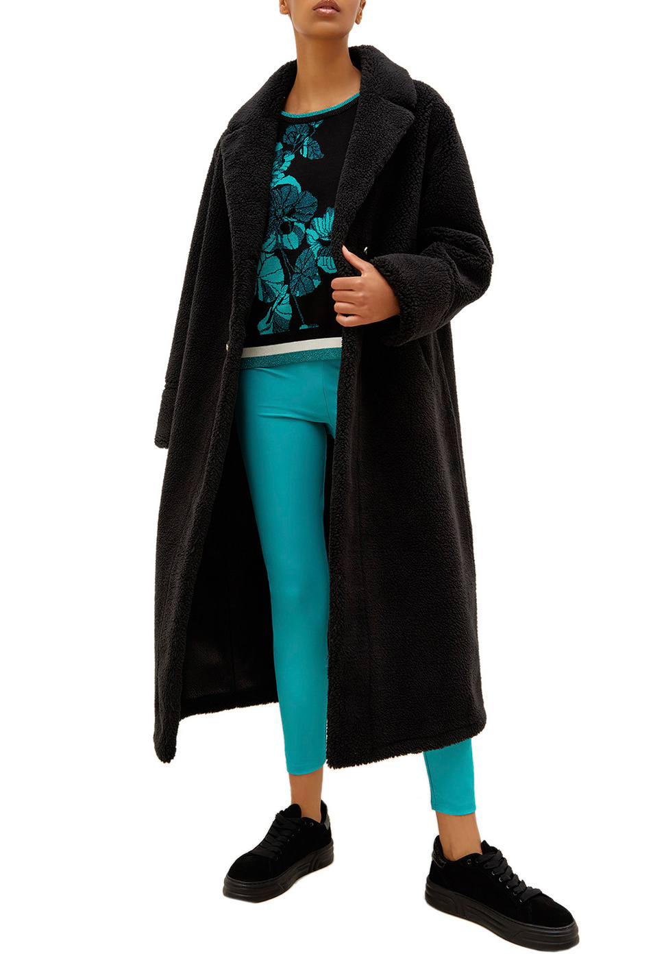 Liu Jo Двустороннее пальто с двубортной застежкой (цвет ), артикул TF2188E0790 | Фото 2