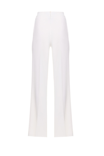 Однотонные брюки|Основной цвет:Белый|Артикул:1000557624 | Фото 2