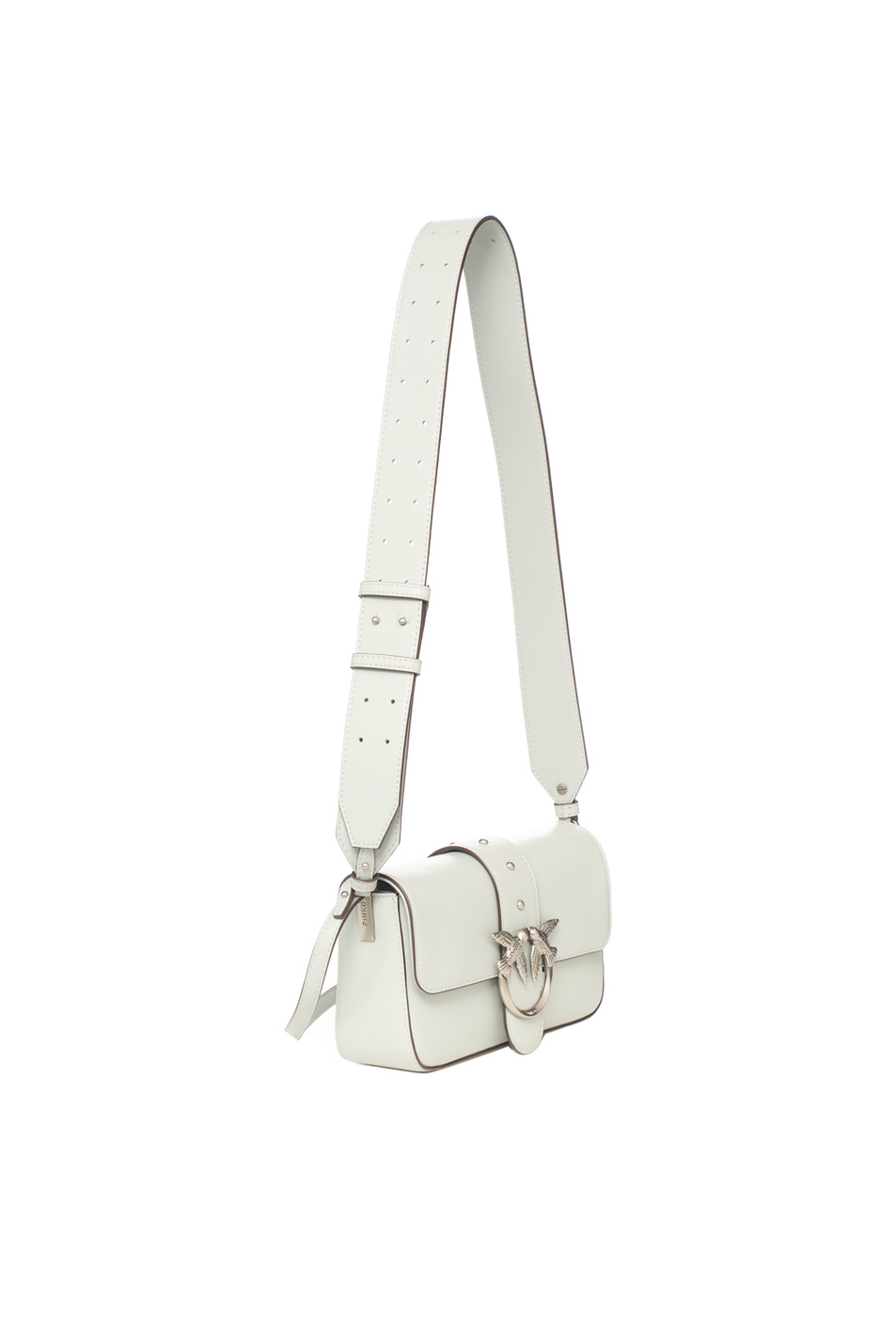 Сумка LOVE ONE MINI из натуральной кожи|Основной цвет:Серый Женский Pinko Сумка LOVE ONE MINI из натуральной кожи (цвет ), артикул 104340A0QO | Фото 2