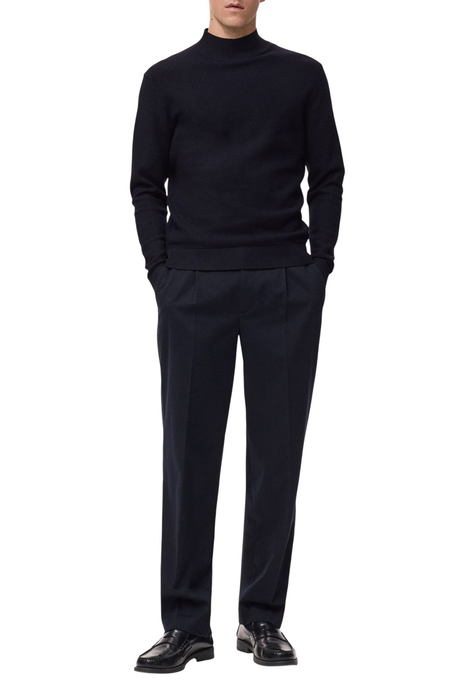 Мужской Mango Man Водолазка CARINO из смесовой вискозы (цвет ), артикул 17017906 | Фото 2