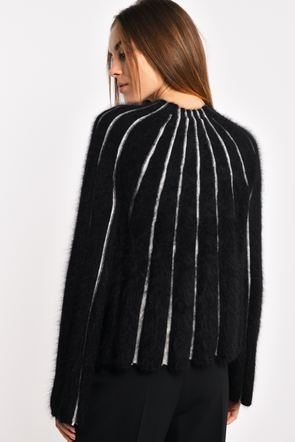 Женский Emporio Armani Джемпер из смесовой ангоры (цвет ), артикул 6G2MU8-2M38Z | Фото 3