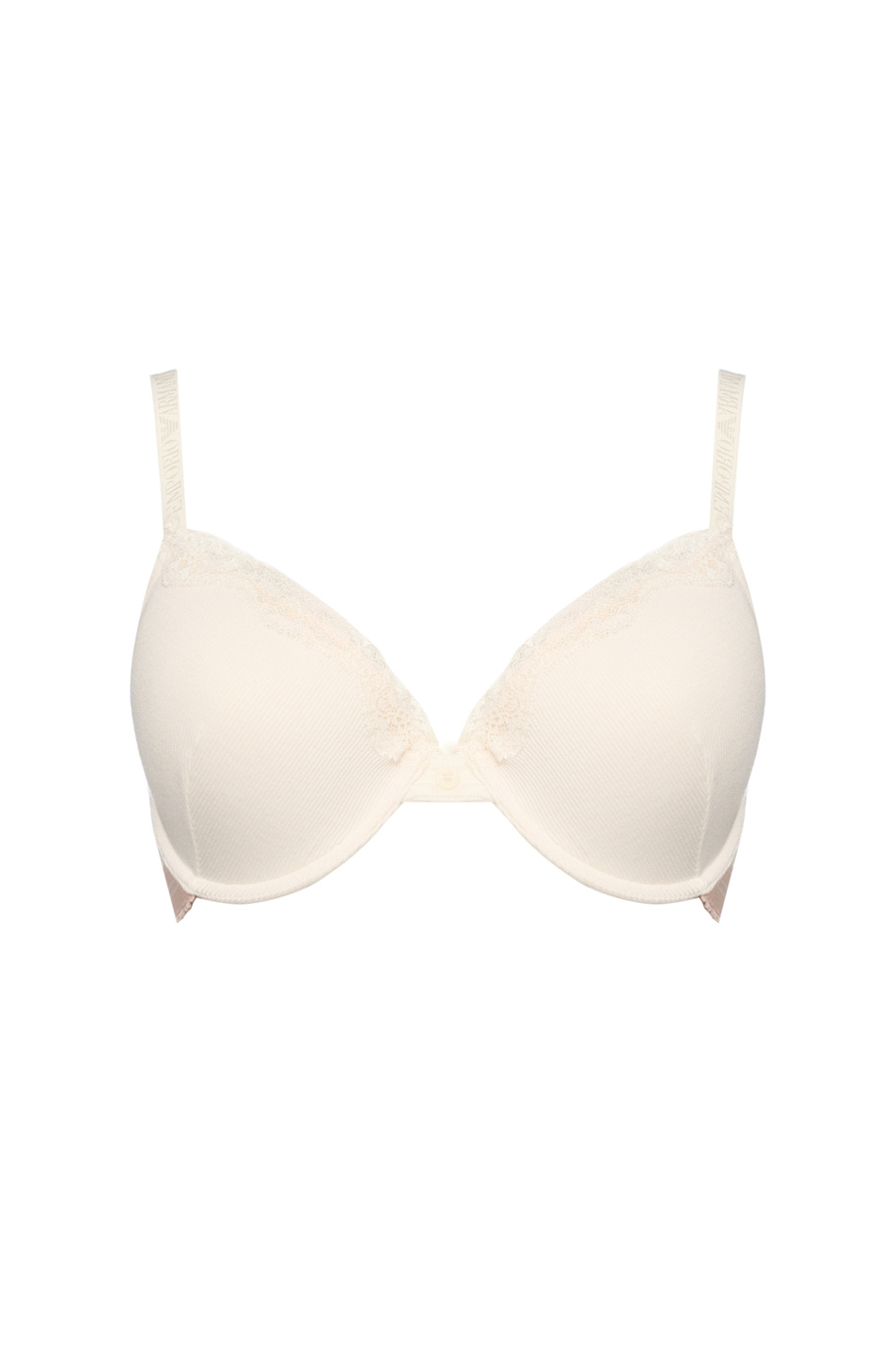 Бюстгальтер с кружевом|Основной цвет:Кремовый Женский Emporio Armani Бюстгальтер с кружевом (цвет ), артикул EW001844-AF15360 | Фото 1