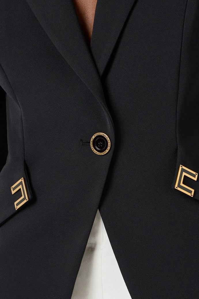 Женский Elisabetta Franchi Пиджак с декором (цвет ), артикул GI21561E2 | Фото 5