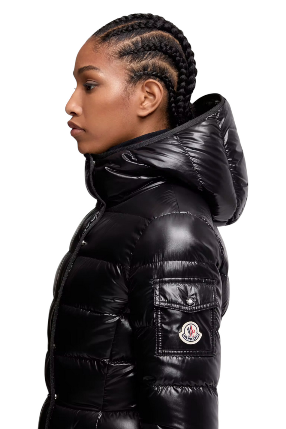 Женский Moncler Куртка BARANTE с пуховым наполнителем (цвет ), артикул L20931A00143-597Z8 | Фото 5