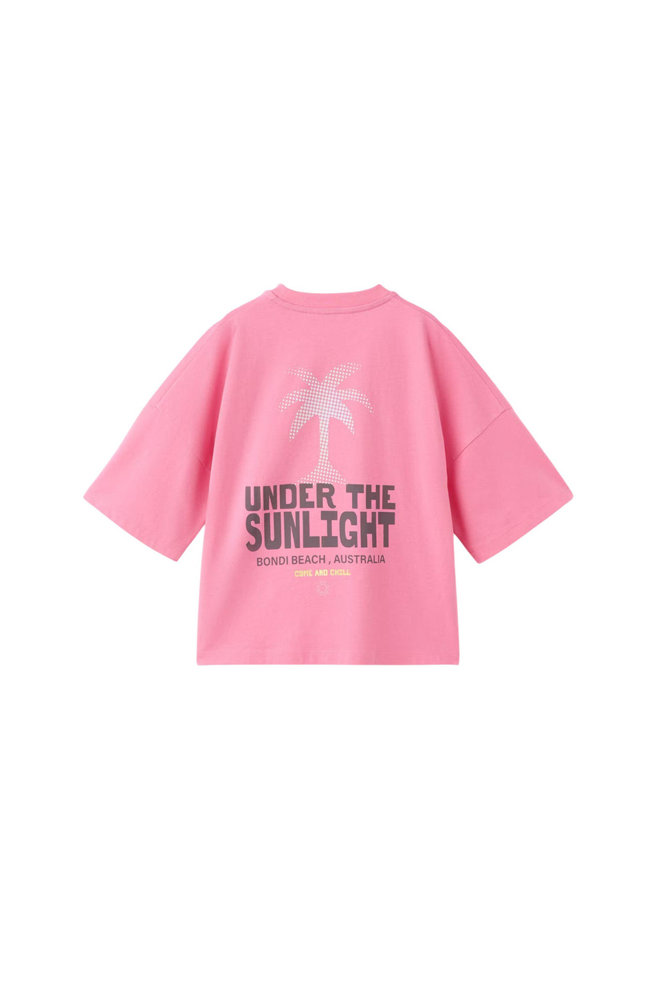 Мальчикам Mango Kids Футболка UNDER из хлопка (цвет ), артикул 37061410 | Фото 2