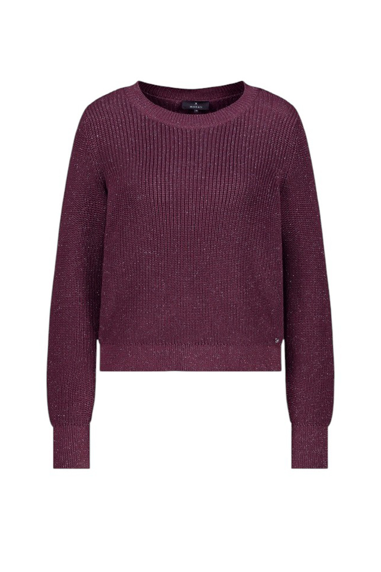 Джемпер с люрексом|Основной цвет:Бордовый Женский Monari Джемпер с люрексом (цвет ), артикул 809134 | Фото 1