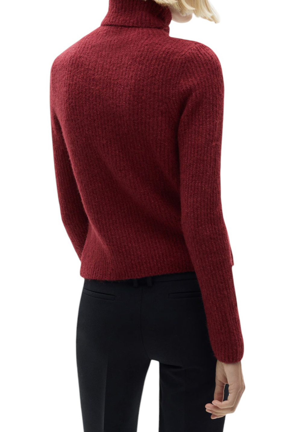 Женский Mango Свитер MOULIN однотонный (цвет ), артикул 77048277 | Фото 4